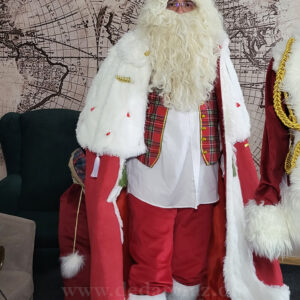 Kostim Deda Mraza sa Deda Mrazovskim kraljevskim plaštom
