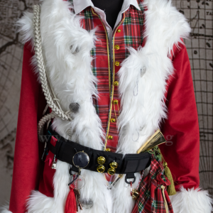 Kostim Deda Mraza "Bordo Royal Silver"